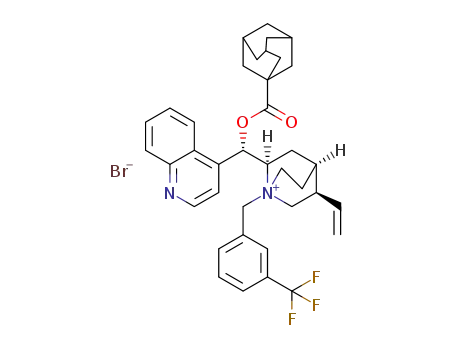 O-1-adamantoyl-N-(3-trifluoromethylbenzyl)cinchoninium bromide