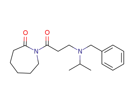 3-(N-benzylisopropyl)aminopropionyleaprolactam