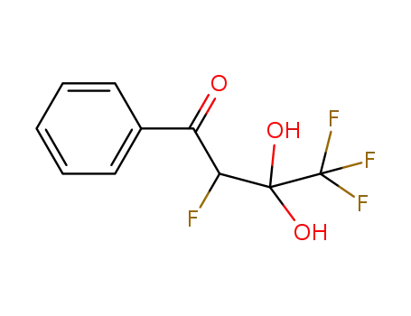 2,4,4,4-tetrafluoro-3,3-dihydroxy-1-phenylbutan-1-one