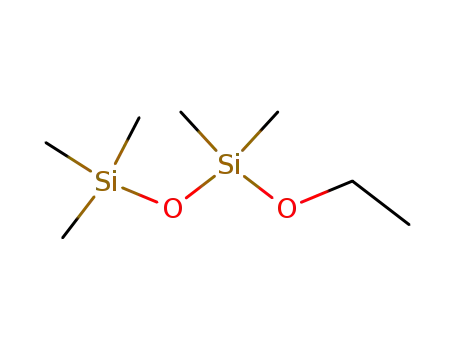Molecular Structure of 13176-70-0 (Disiloxane, ethoxypentamethyl-)