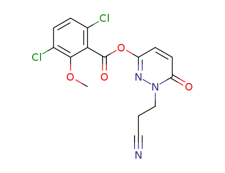 2-(2-cyanoethyl)-6-dicambyl-3(2H)-pyridazinone