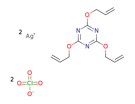 [Ag2(triallyl cyanurate)(ClO4)2]n