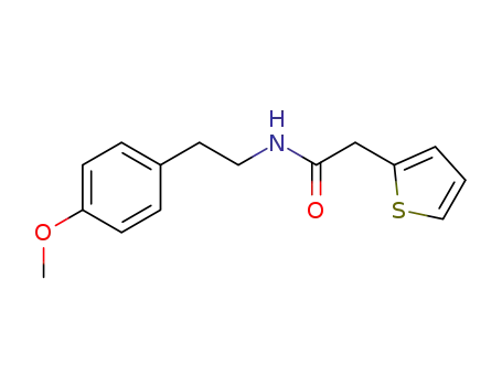 N-(2-(4-methoxyphenyl)ethyl)-2-thiophen-2-ylacetamide