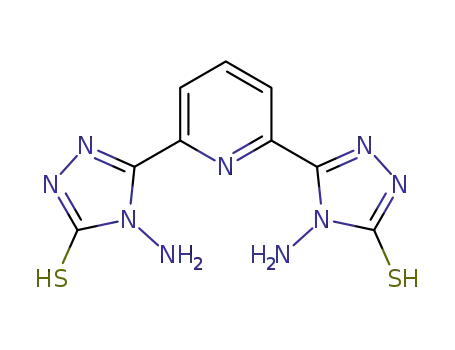 5,5'-(pyridine-2,6-diyl)bis(4-amino-3-mercapto-1,2,4-triazole)