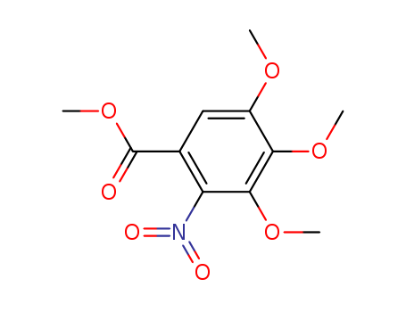 5081-42-5,Methyl 2-nitro-3,4,5-trimethoxybenzoate,2-Nitro-3,4,5-trimethoxybenzoicacid methyl ester; Methyl 3,4,5-trimethoxy-2-nitrobenzoate; NSC 20282