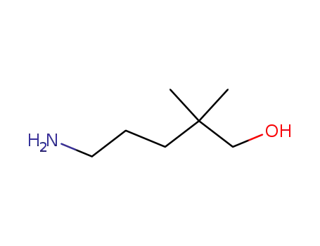Molecular Structure of 13532-77-9 (5-AMINO-2,2-DIMETHYLPENTANOL)
