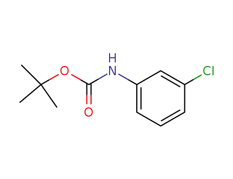 Molecular Structure of 5330-63-2 (ert-butyl N-(3-chlorophenyl)carbamate)