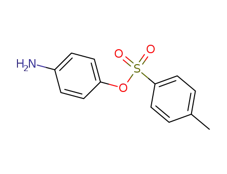 Molecular Structure of 3899-93-2 (Phenol,4-amino-, 1-(4-methylbenzenesulfonate))