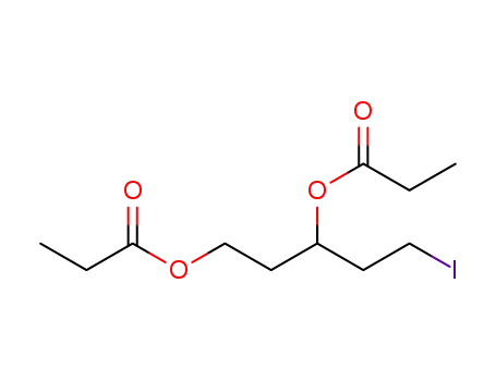 5-iodopentane-1,3-diyl dipropionate