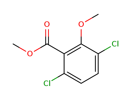 Molecular Structure of 6597-78-0 (DICAMBA METHYL ESTER)