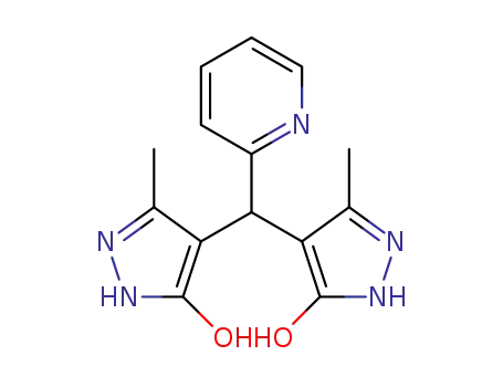 4,4'-(pyridin-2-ylmethylene)bis(3-methyl-1H-pyrazol-5-ol)