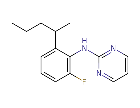 N-[2-fluoro-6-(pentan-2-yl)phenyl]pyrimidin-2-amine