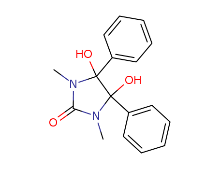 2-Imidazolidinone, 4,5-dihydroxy-1,3-dimethyl-4,5-diphenyl-