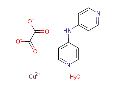 [Cu(oxalate)(4,4′-dipyridylamine)(H2O)]n