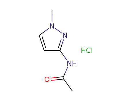 N-(1-methyl-1H-pyrazol-3-yl)-acetamide hydrochlorid