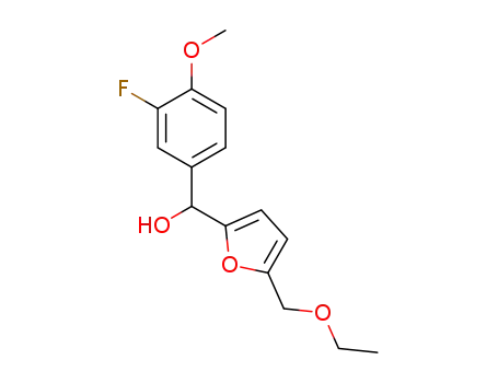 [5-(ethoxymethyl)furan-2-yl](3-fluoro-4-methoxyphenyl)methanol