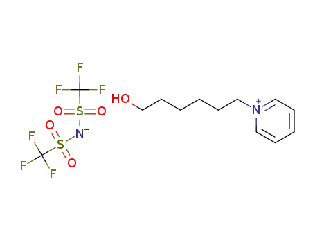 1-(6-hydroxyhexyl)pyridinium bis(trifluoromethanesulfonyl)imide