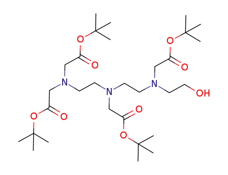 di-tert-butyl 2,2'-((2-((2-(tert-butoxy)-2-oxoethyl)(2-((2-(tert-butoxy)-2-oxoethyl)(2-hydroxyethyl)amino)ethyl)amino)ethyl)azanediyl)diacetate