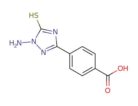 4-(5-mercapto-4-amino-1,3,4-triazole)benzoic acid