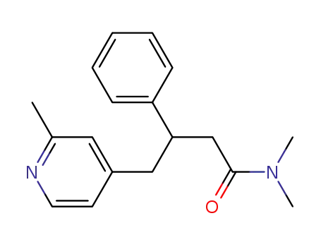 N,N-dimethyl-4-(2-methylpyridin-4-yl)-3-phenylbutanamide