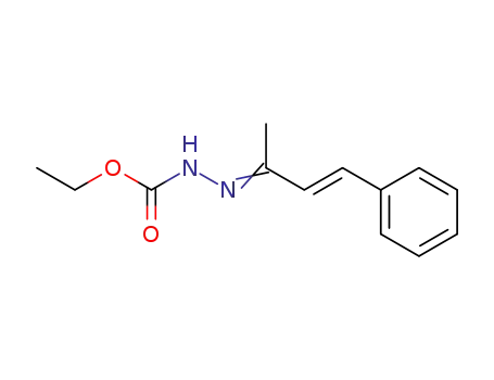 Benzylideneacetone (ethoxycarbonyl)hydrazone