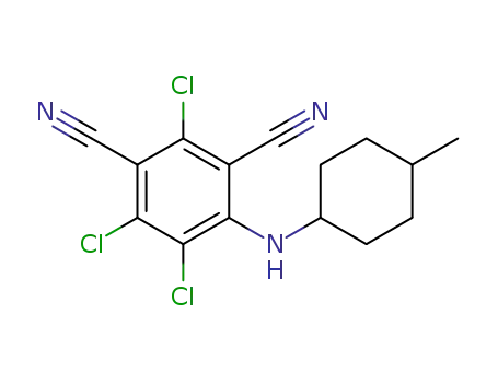 2,4,5-trichloro-6-((4-methylcyclohexyl)amine)isophthalonitrile