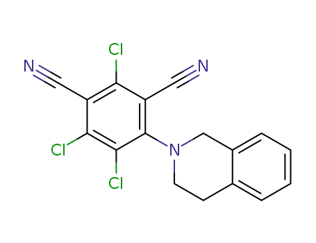 2,5,6-trichloro-6-(3,4-quinolin-2 (1H)-yl)isophthalonitrile