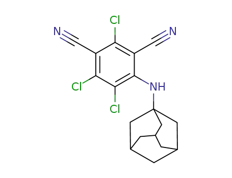 2,5,6-trichloro-4-(((3s,5s,7s)-adamantane-1-yl)amine)isophthalonitrile