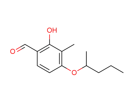 2-hydroxy-3-methyl-4-(pentan-2-yloxy)benzaldehyde