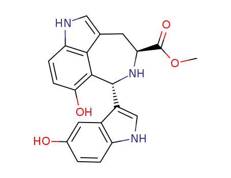 methyl (4S,6R)-6-(5-hydroxy-1H-indol-3-yl)-7-hydroxy-3,4,5,6-tetrahydro-1H-azepino[5,4,3-cd]indole-4-carboxylate