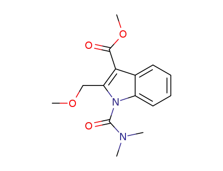 methyl 1-(dimethylcarbamoyl)-2-(methoxymethyl)-1H-indole-3-carboxylate