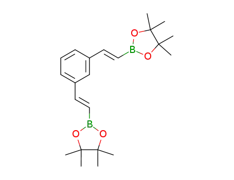 1,3-bis((E)-2-(4,4,5,5-tetramethyl-1,3,2-dioxoborolan-2-yl)vinyl)benzene