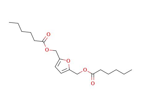 hexanoic acid 1,1’-[2,5-furandiylbis(methylene)] ester