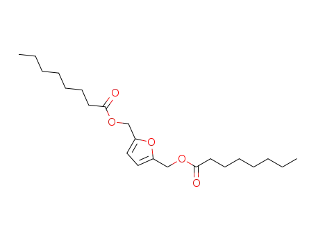 octanoic acid 1,1’-[2,5-furandiylbis(methylene)] ester