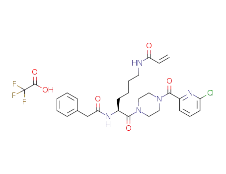 Nα-phenylacetyl-Nε-acryloyl-L-lysine-4-(6-chloropicolinoyl)piperazide*TFA
