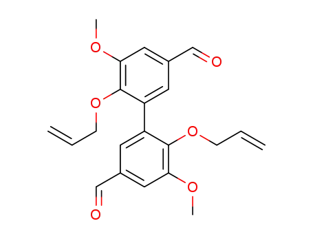 3-[5-formyl-3-methoxy-2-(prop-2-en-1-yloxy)phenyl]-5-methoxy-4-(prop-2-en-1-yloxy) benzaldehyde