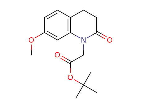 tert-butyl 2-(7′-methoxy-3′,4′-dihydro-1H-quinolin-2′-one-1′-yl)acetate