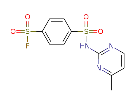 4-(N-(4-methylpyrimidin-2-yl)sulfamoyl)benzene-1-sulfonyl fluoride