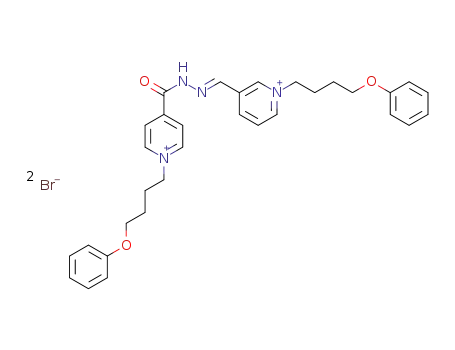 1-(4-phenoxybutyl)-3-((2-(1-(4-phenoxybutyl)pyridin-1-ium-4‑carbonyl)hydrazono)methyl)pyridin-1-ium bromide