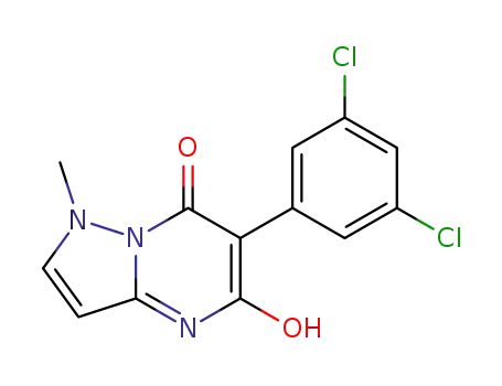 6-(3,5-dichlorophenyl)-5-hydroxy-1-methylpyrazolo[1,5-a]pyrimidin-7-one