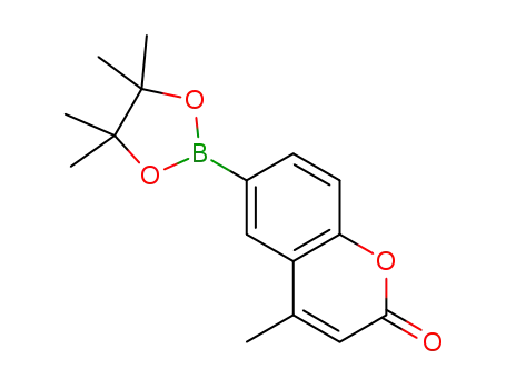 4-methyl-6-(4,4,5,5-tetramethyl-1,3,2-dioxaborolan-2-yl)-2H-chromen-2-one