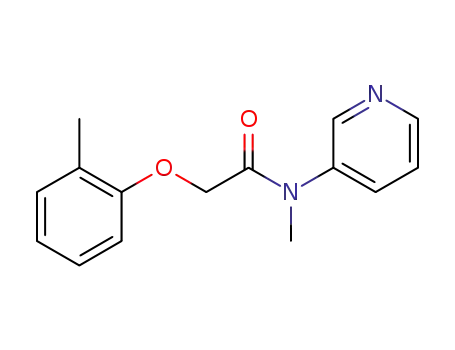 N-methyl-2-(2-methylphenoxy)-N-(3-pyridyl)acetamide