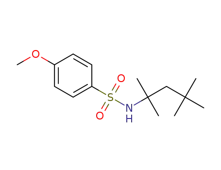 4-methoxy-N-(2,4,4-trimethylpentan-2-yl)benzenesulfonamide