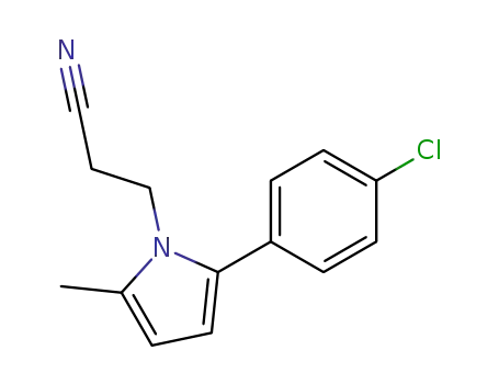 3-[2-(4-Chloro-phenyl)-5-methyl-pyrrol-1-yl]-propionitrile