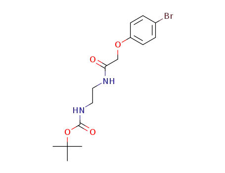 tert-butyl (2-(2-(4-bromophenoxy)acetamido)ethyl)carbamate
