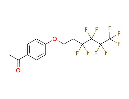 1-(4-((3,3,4,4,5,5,6,6,6-nonafluorohexyl)oxy)phenyl)ethan-1-one