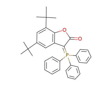 5,7-di-t-butyl-3-triphenylphosphoranylidenebenzofuran-2(3H)-one
