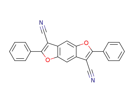 2,6-diphenylbenzo[1,2-b:4,5-b']difuran-3,7-dicarbonitrile