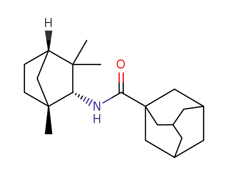 N-((1R,2R,4S)-1.3.3-trimethylbicyclo[2.2.1]heptan-2-yl)adamantane-1-carboxamide