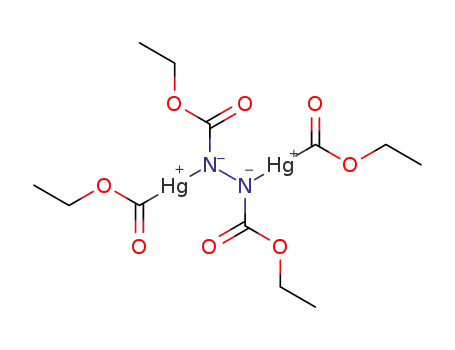 bis-ethoxycarbonylmercurio-hydrazine-N,N'-dicarboxylic acid diethyl ester